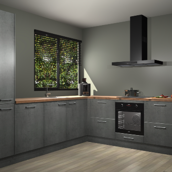 Beton Parelgrijs keuken Benidorm 51811