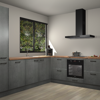 Beton Parelgrijs keuken Benidorm 51815