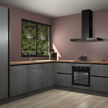 Beton Parelgrijs greeploze keuken Benidorm 51816