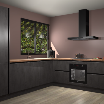 Beton Antraciet greeploze keuken Benidorm 52012