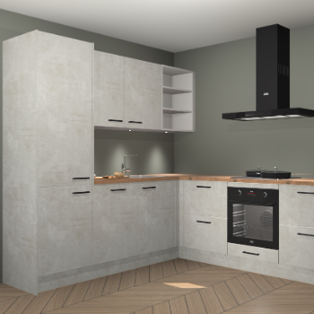 Beton opaal keuken Turek 83588