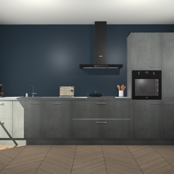 Beton Parelgrijs keuken Leuven 51111