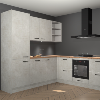 Beton opaal keuken Turek 83589