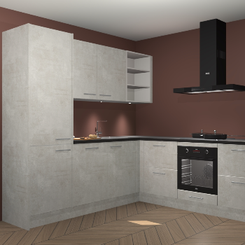 Beton opaal keuken Turek 83657