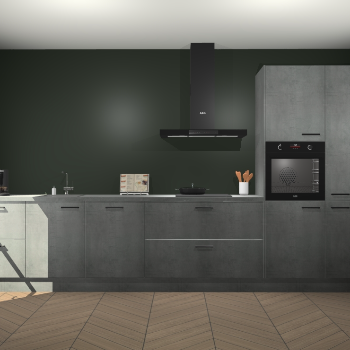 Beton Parelgrijs keuken Leuven 51117