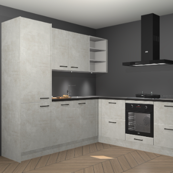 Beton opaal keuken Turek 83661