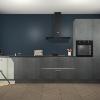 Beton Parelgrijs keuken Leuven 51190