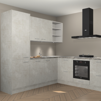 Beton opaal keuken Turek 83664