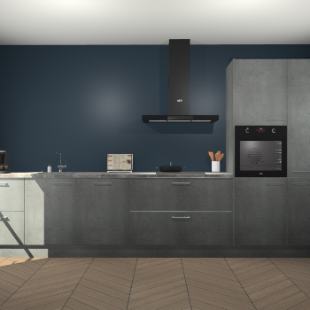 Beton Parelgrijs keuken Leuven 51217