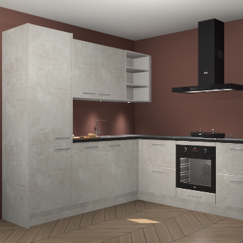 Beton opaal keuken Turek 83730