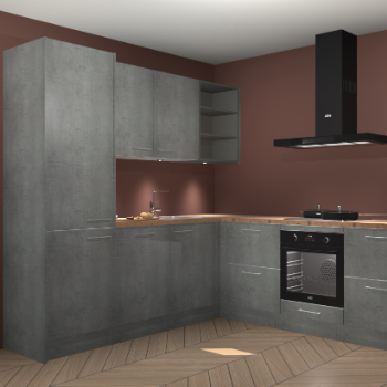 Beton parelgrijs keuken Turek 83750