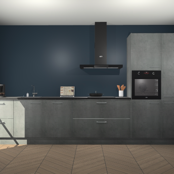 Beton Parelgrijs keuken Leuven 51310