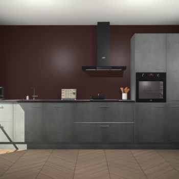 Beton Parelgrijs keuken Leuven 51311