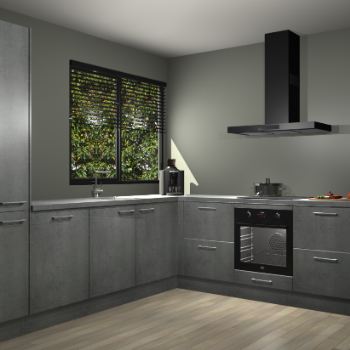 Beton Parelgrijs keuken Benidorm 51821