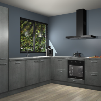 Beton Parelgrijs keuken Benidorm 51822