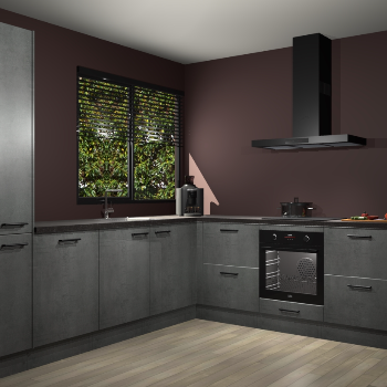 Beton Parelgrijs keuken Benidorm 51830