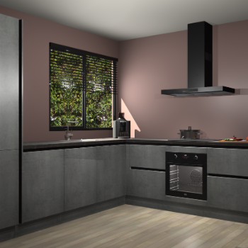 Beton Parelgrijs greeploze keuken Benidorm 51832