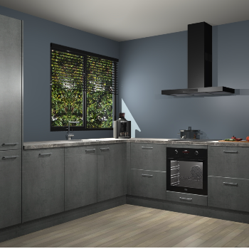 Beton Parelgrijs keuken Benidorm 51941