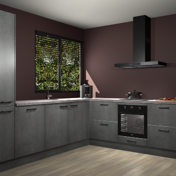 Beton Parelgrijs keuken Benidorm 51949