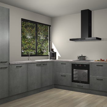 Beton Parelgrijs keuken Benidorm 51950