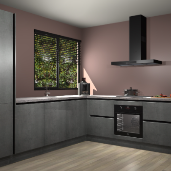 Beton Parelgrijs greeploze keuken Benidorm 51951