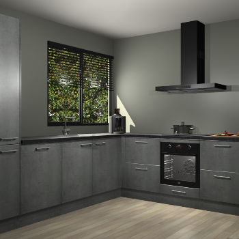 Beton Parelgrijs keuken Benidorm 51964