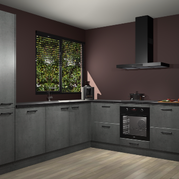 Beton Parelgrijs keuken Benidorm 51968