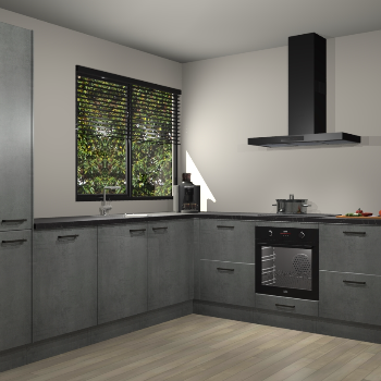 Beton Parelgrijs keuken Benidorm 51969