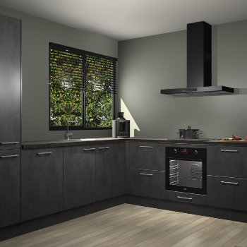 Beton Antraciet keuken Benidorm 52025