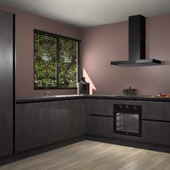 Beton Antraciet greeploze keuken Benidorm 52030