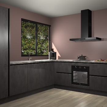 Beton Antraciet greeploze keuken Benidorm 52079