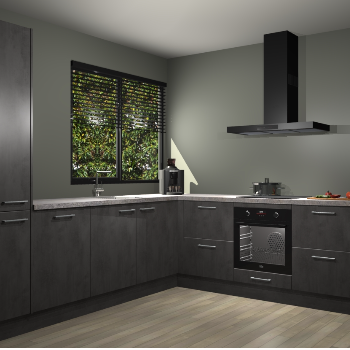 Beton Antraciet keuken Benidorm 52094