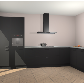 Zwarte keuken Napels 47703