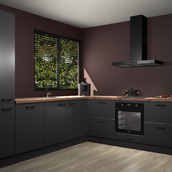 Onyxgrijze keuken Benidorm 49502