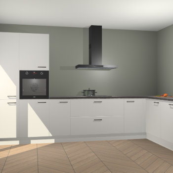 Zijdegrijze keuken Napels 48551