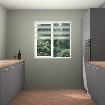 Onyxgrijze keuken Lusaka 43974