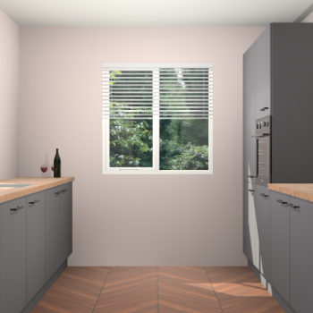 Onyxgrijze keuken Lusaka 43977