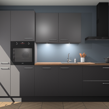 Onyxgrijze keuken Groenland 44145