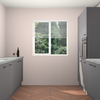 Onyxgrijze keuken Lusaka 44026