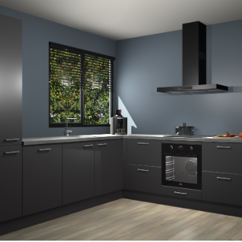 Onyxgrijze keuken Benidorm 49514