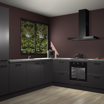 Onyxgrijze keuken Benidorm 49516