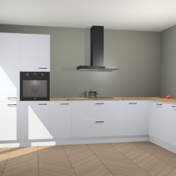 Sneeuwwitte keuken Napels 48880