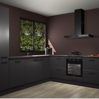 Onyxgrijze keuken Benidorm 49684