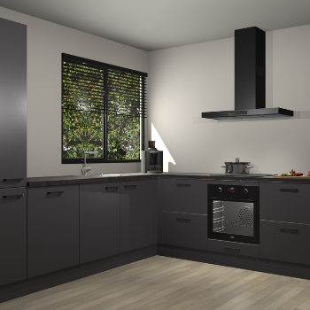 Onyxgrijze keuken Benidorm 49685