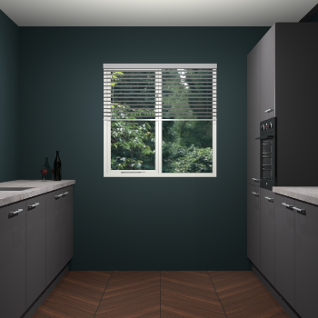 Onyxgrijze keuken Lusaka 44095