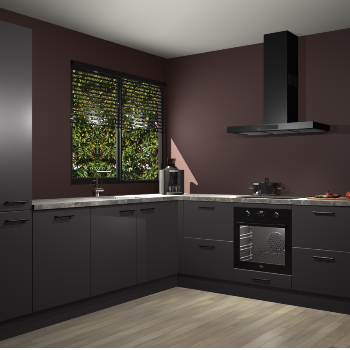 Onyxgrijze keuken Benidorm 49690