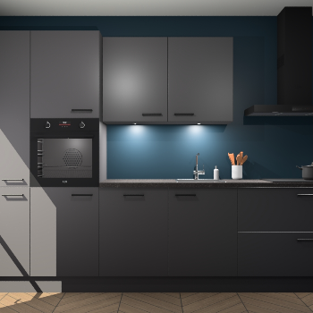 Onyxgrijze keuken Groenland 44234