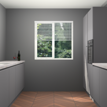 Onyxgrijze greeploze keuken Lusaka 44100