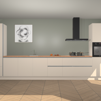 Kasjmier greeploze keuken Barentsburg 91529