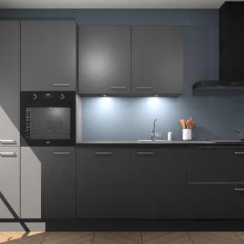 Onyxgrijze keuken Groenland 44249